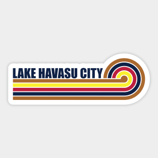 Lake Havasu City Arizona horizontal sunset Sticker